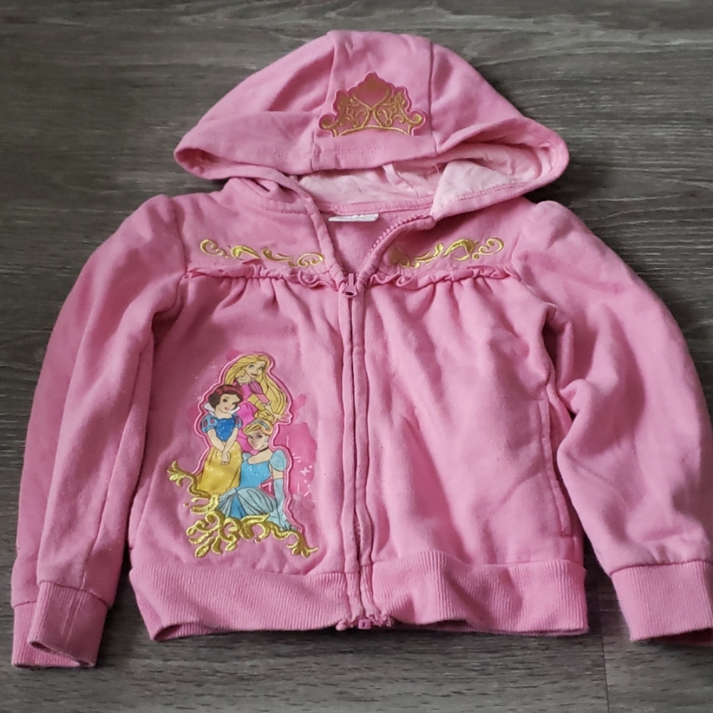 Children's Pink Disney Princess Hoodie